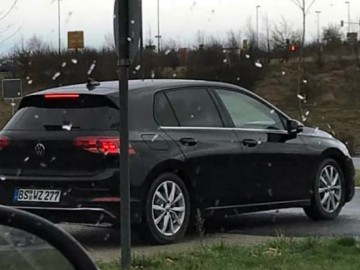 VW Golf Mk8 przyłapany