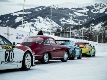Nowe Porsche 911 w Alpach