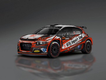 Citro&euml;n C3 R5 w Rajdowych Samochodowych Mistrzostwach Polski 2019