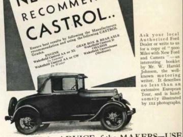 Castrol i Ford &ndash; od 100 lat razem