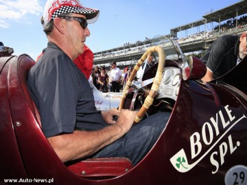 Maserati 8CTF Boyle Special na torze Indianapolis
