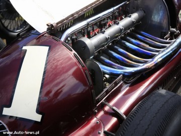 Maserati 8CTF Boyle Special na torze Indianapolis