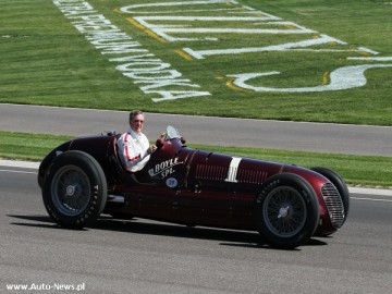 Maserati 8CTF Boyle Special na torze Indianapolis