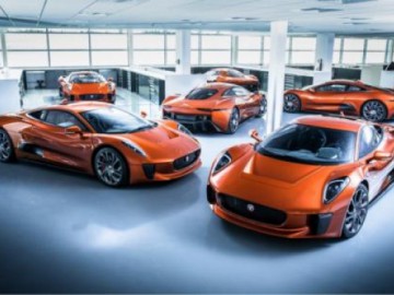 Auta z planu filmu Spectre