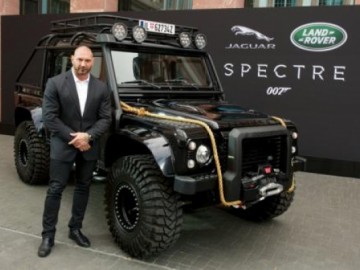 Auta z planu filmu Spectre