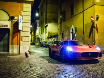 Auta z planu filmu Spectre