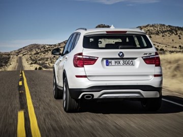 BMW X3 face lift &ndash; Delikatny puder