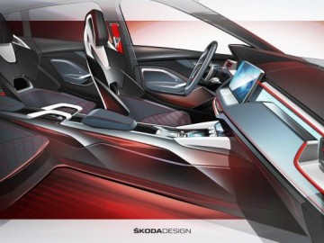 Skoda Vision RS zaprasza do wnętrza