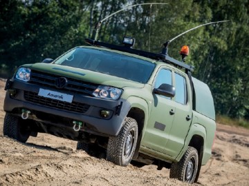 Volkswageny w kolorze khaki