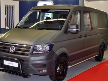 Volkswageny w kolorze khaki