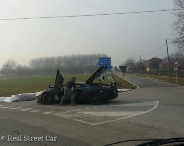 Pechowe testy Lamborghini