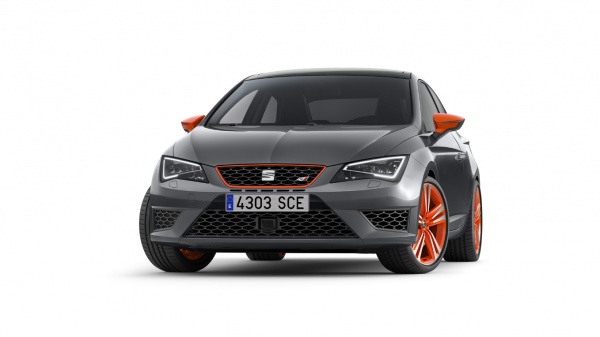 Leon CUPRA Orange, Black lub White Line