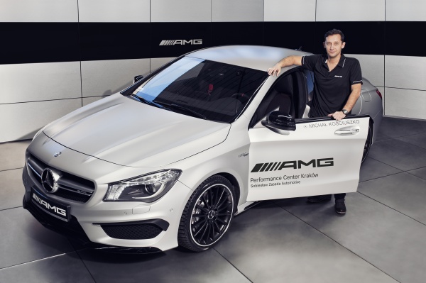 Michał Kościuszko ambasadorem Mercedes-AMG