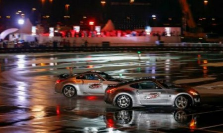 Nissan 370Z - Najdłuższy drift w tandemie