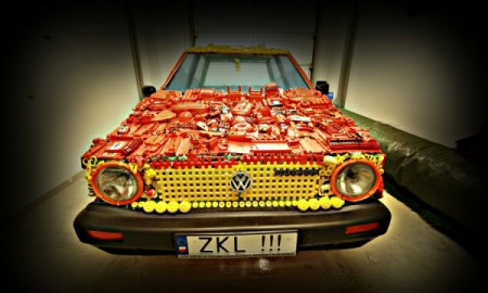 VW Golf z zabawek