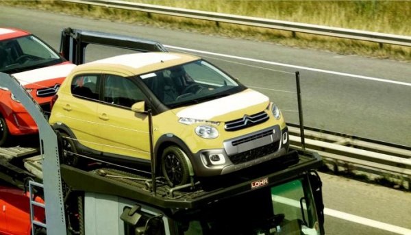 Citroen C1 Urban Ride przyłapany