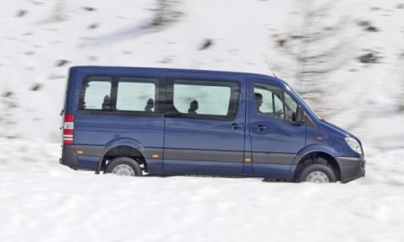Mercedes Sprinter &ndash; Odporny na boczny wiatr