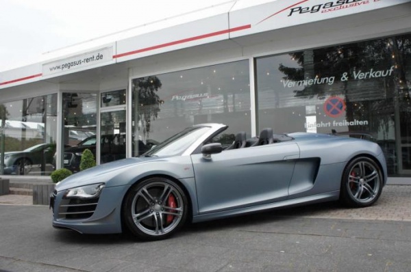 Skradzione limitowane Audi R8 GT Spyder