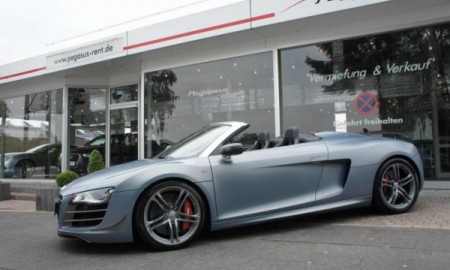 Skradzione limitowane Audi R8 GT Spyder