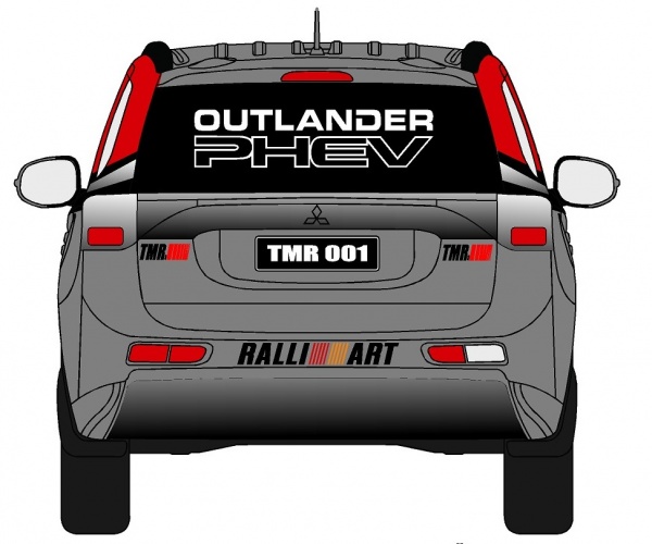 Mitsubishi Outlander PHEV w Rajdzie AustralAsian Safari 2014