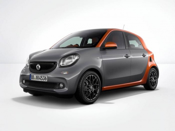 Smart Forfour z napędem elektrycznym