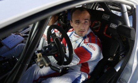 Kubica znowu poza drogą
