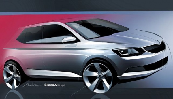 Nowa Fabia &ndash; pierwszy szkic