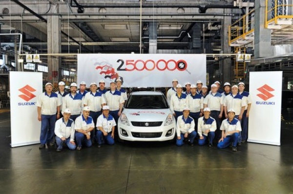 2,5-milionowe Suzuki z węgierskiej fabryki
