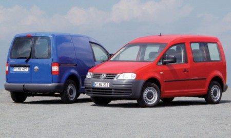 VW Caddy do serwisu