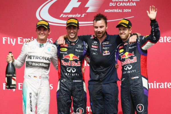 Daniel Ricciardo wygrał Grand Prix Kanady