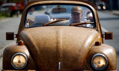 VW Garbus z... dębu