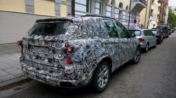 Przyłapane po raz pierwszy BMW X7