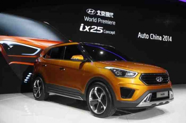 Hyundai ix25 w Pekinie