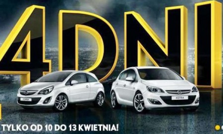 4 dni w salonach Opla