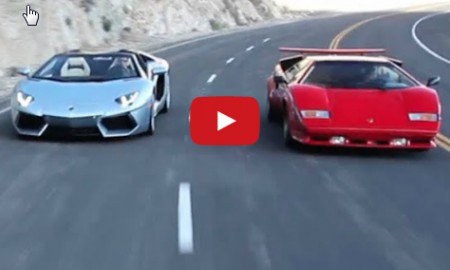 Lamborghini Aventador vs Lamborghini Countach