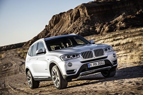 BMW X3 face lift &ndash; Delikatny puder