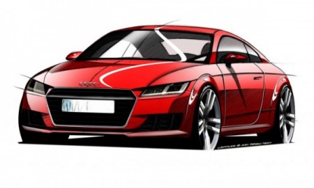 Audi TT na szkicach