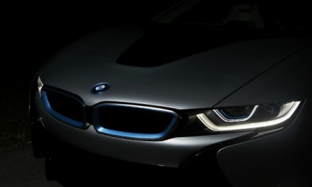 BMW z laserowymi światłami