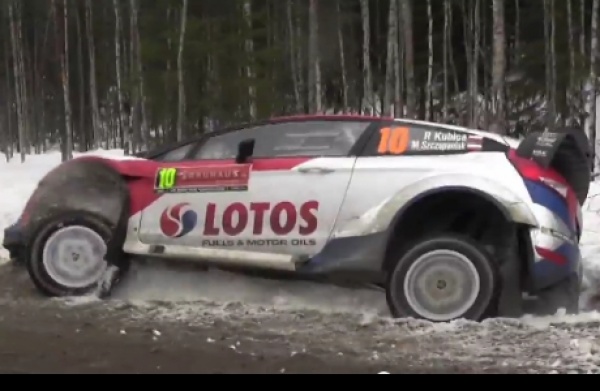 Kubica znowu poza trasą