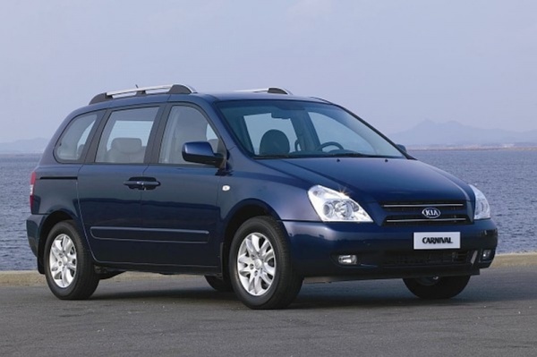 Kia Carnival do serwisu