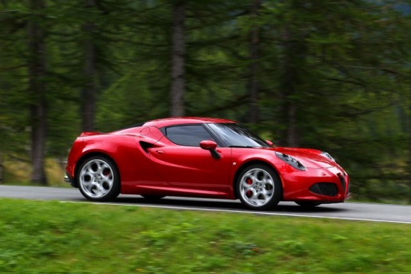 Alfa Romeo 4C najpiękniejsza