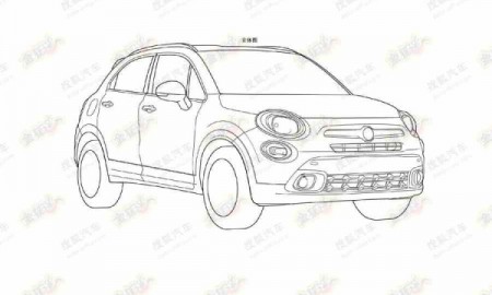 Fiat 500X na szkicach patentowych