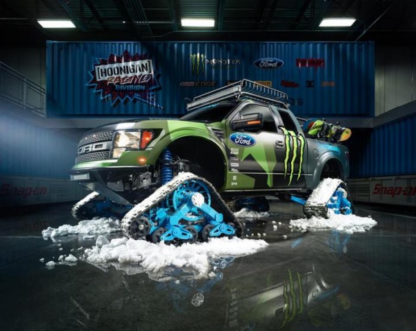 Ford F-150 RaptorTRAX &ndash; nowa zabawka Kena Blocka
