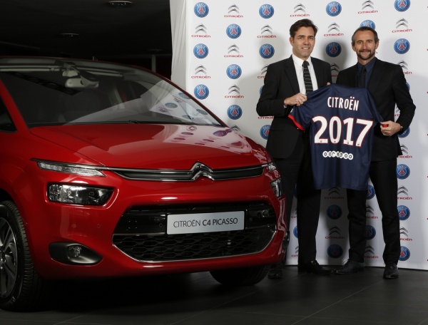 Citroen wspiera Paris Saint-Germain