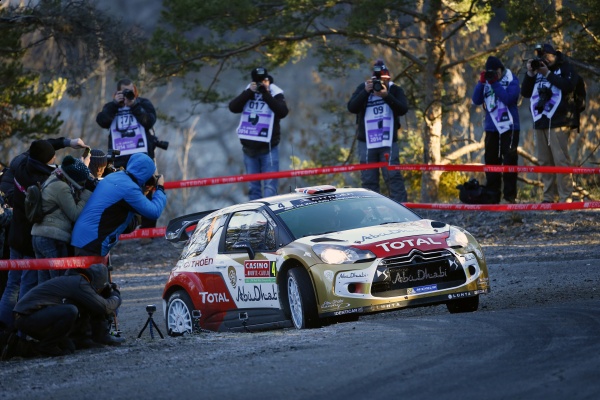 Citroen przygotowany do Monte Carlo