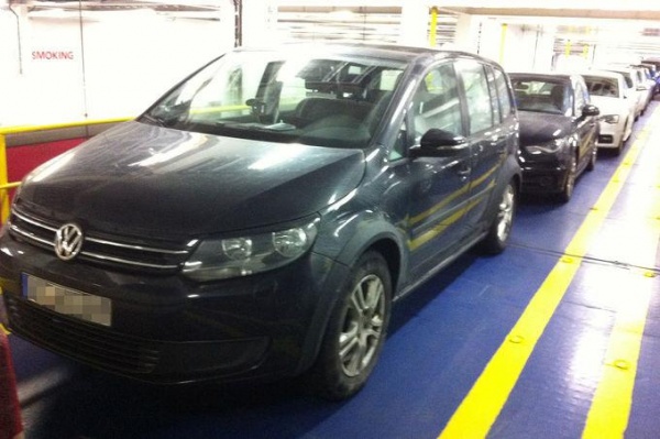 Przyłapany VW Touran