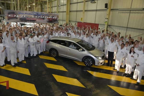 Civic Tourer na start