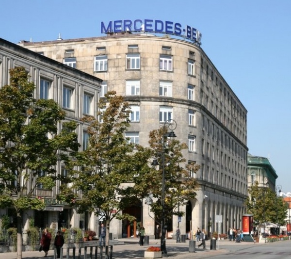 Mercedes wraca na Krakowskie Przedmieście