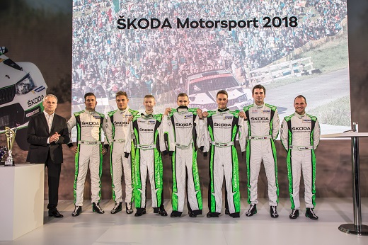 Skoda Motorsport w 2018 r. stawia na młodych kierowców