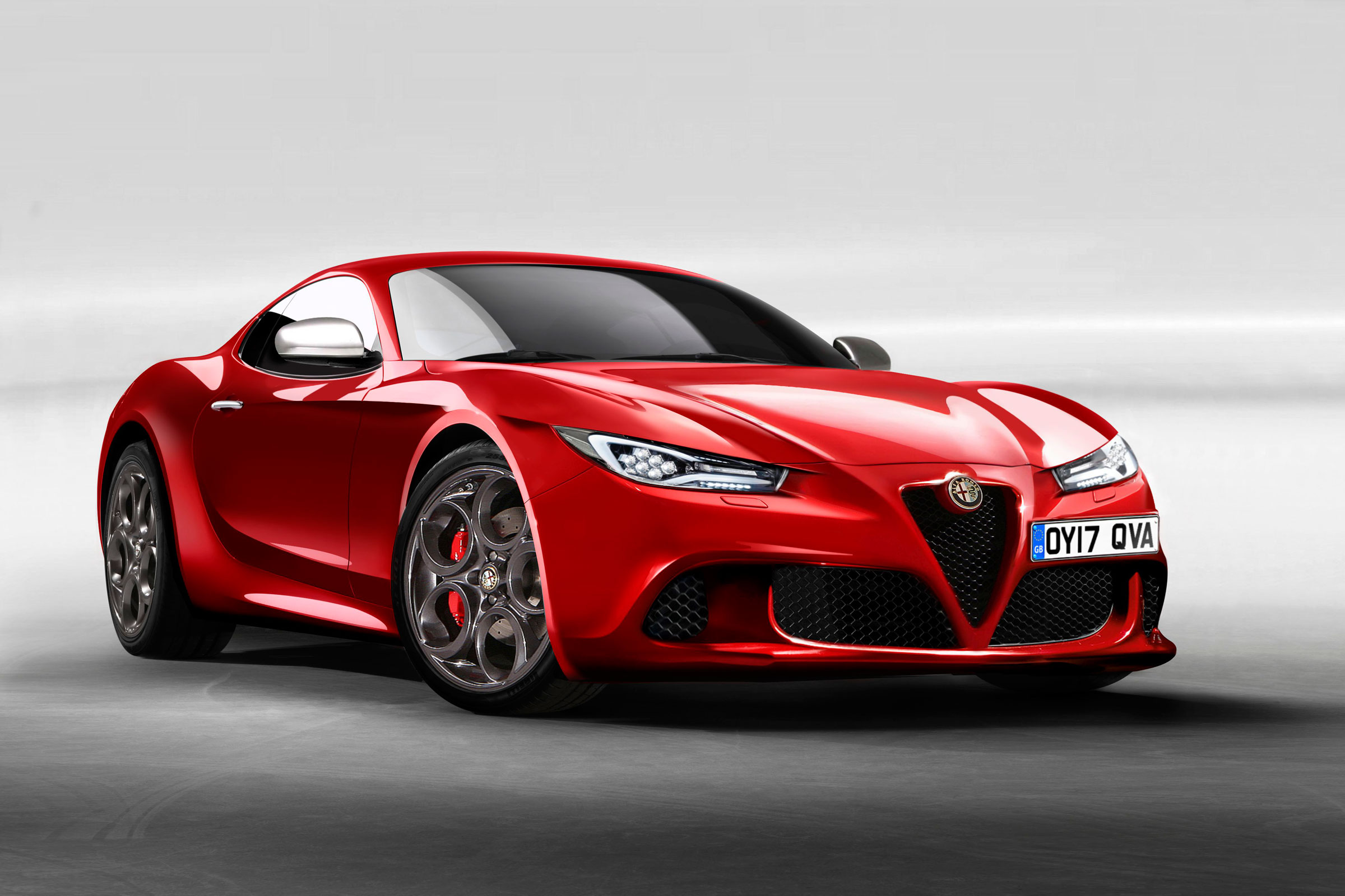Alfa Romeo 6C w planach